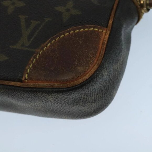 LOUIS VUITTON Monogram Marly Dragonne GM Clutch Bag M51825 LV Auth 101783 - Picture 5 of 16